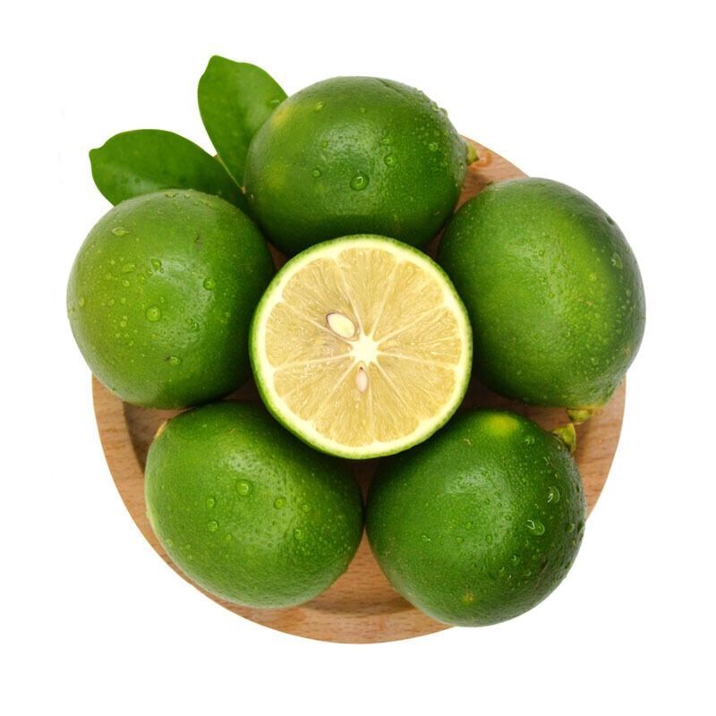 【每天发货】海南四季青柠檬新鲜小青柠有籽青柠檬酸爽皮薄 5斤精选大