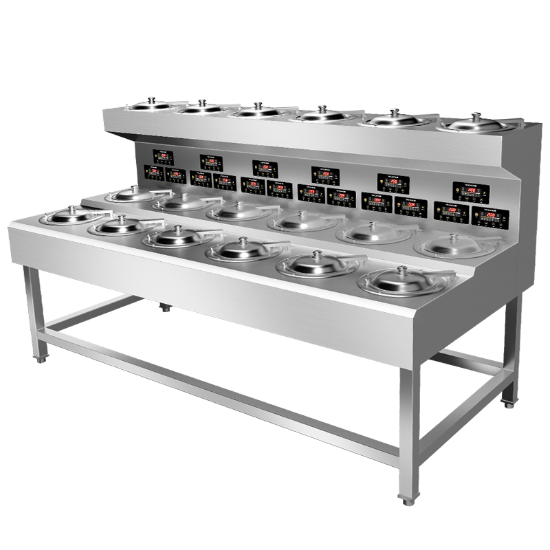 怡盟（YIMENG）煲仔飯機(jī)商用全自動(dòng)智能電熱多頭爐廣式煲仔爐數(shù)碼黃金鍋巴多眼灶砂鍋扒爐煲仔機(jī) 雙層三排（18頭）【單位飯?zhí)谩?></div>
                                <div   id=