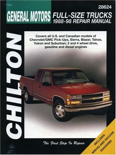预订 Chevrolet Pick-ups, 1988-98