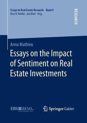预订 essays on the impact of sentiment on real estat