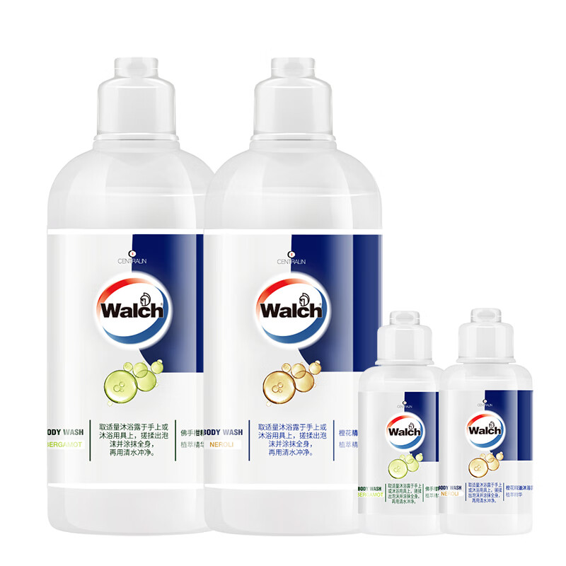 威露士（Walch）精油植萃沐浴露 滋润保湿三重保护肌肤健康 男女通用沐浴液 【有效期至2027年11月】薰衣草450ml