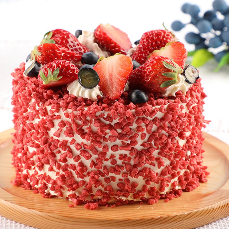 【情侣蛋糕】【同城配送】维尔纳斯6英寸奶油水果蛋糕 生日蛋糕 (10选