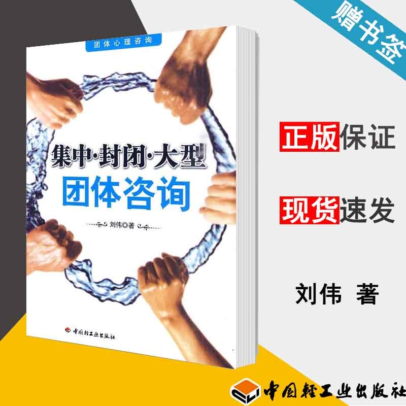现货 集中封闭大型团体咨询 刘伟 团体心理咨询 中国轻工业出版社
