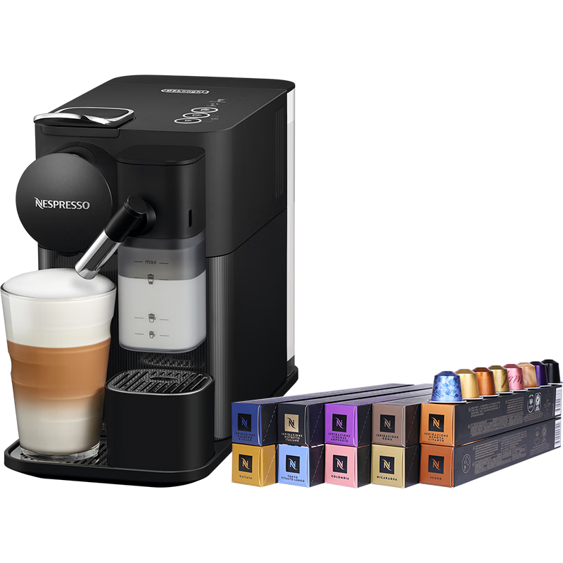 NESPRESSO 浓遇咖啡 ORIGINAL系列 F111-CN-BK-NE 胶囊咖啡机 黑色