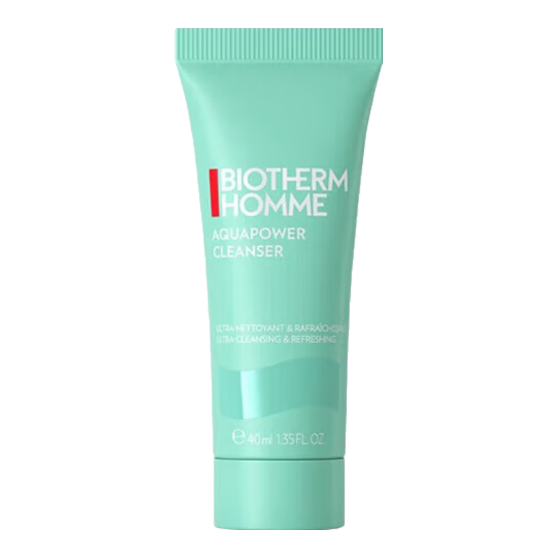 碧歐泉（BIOTHERM）水動(dòng)力男士專(zhuān)用去油洗面奶保濕補水控油潔面乳去角質(zhì)深層清潔禮物 125ml