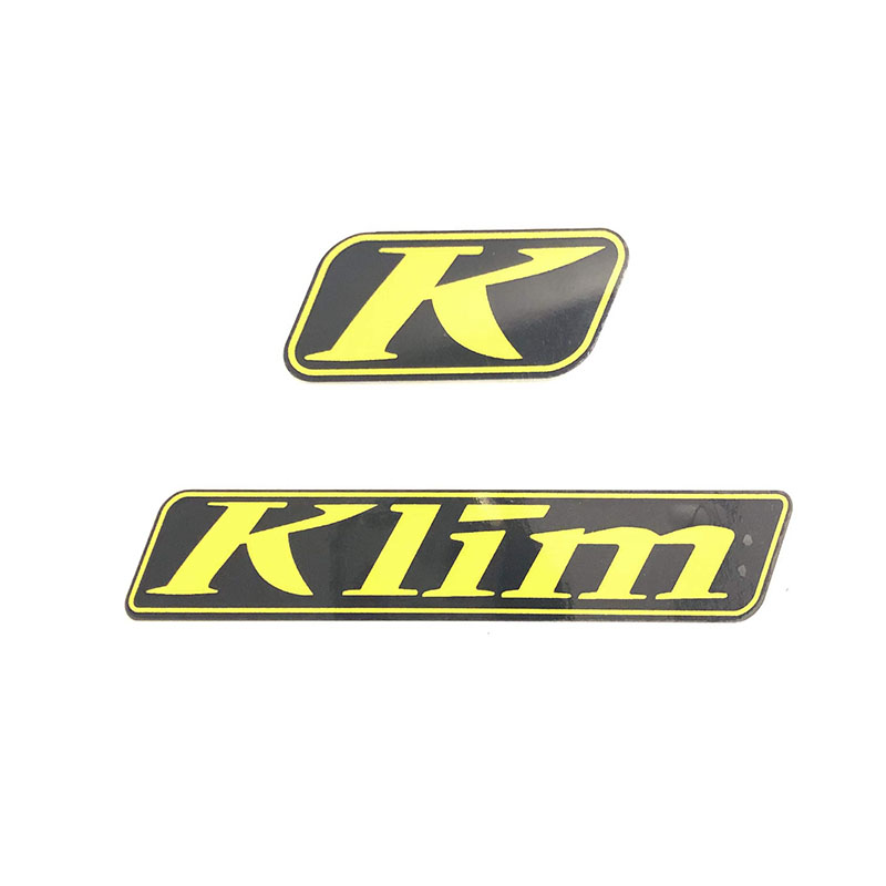 k标拉力车前风挡贴纸k字贴纸头盔防水贴反光贴摩托车改装贴三箱贴 黑