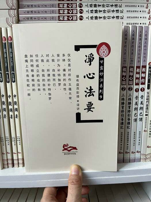 准绝版 净心法要(智圆法师 益西彭措)甘露妙法9