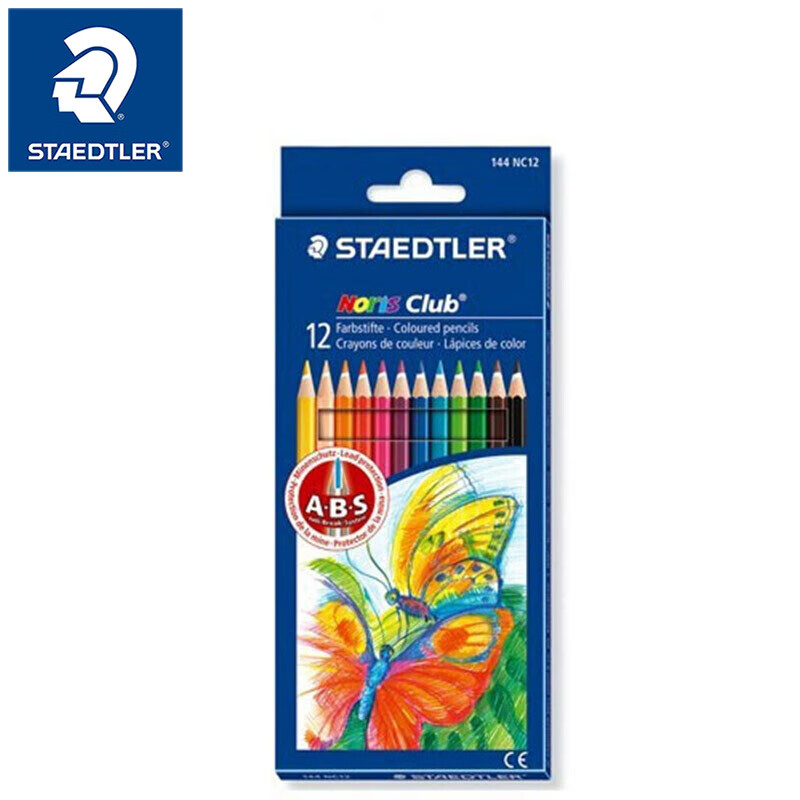 德国原产staedtler施德楼144 学生彩色铅笔 防断涂层彩铅秘密花园