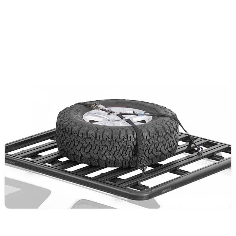 爱帛哆yakima车顶架备胎固定装置绑带棘轮钩带洛克车顶平台汽车轮胎