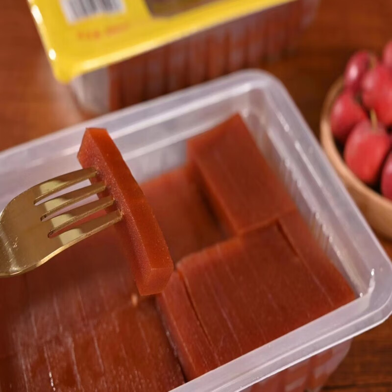 刻凡(comefun)桂花山楂糕山楂糕条京糕条老北京山楂糕风味约78条500克