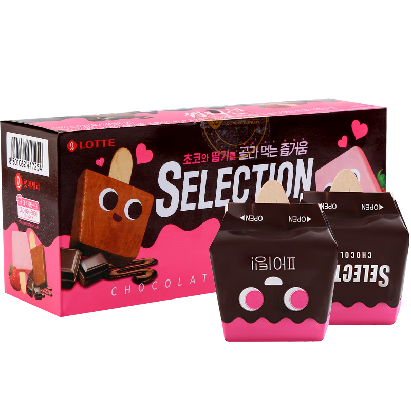 ���� ��LOTTE��ѩ��ɭ��ͥװ����ܺ�����������ѩ���ɿ���+��ݮζ��� 1��/10֧���ɿ���5֧+��ݮ5֧��