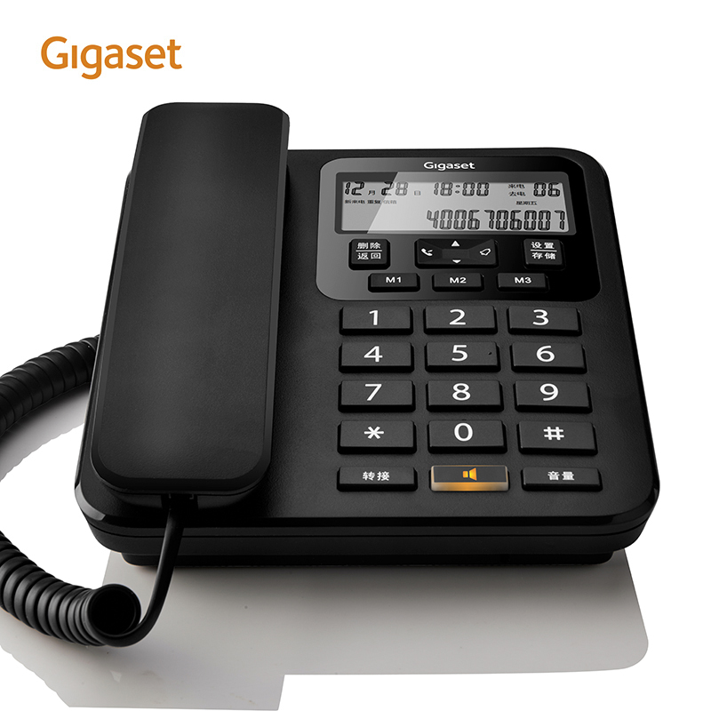 Gigaset原西门子电话机座机固定电话时间设定好后，为什么一来电话时间又不对了？