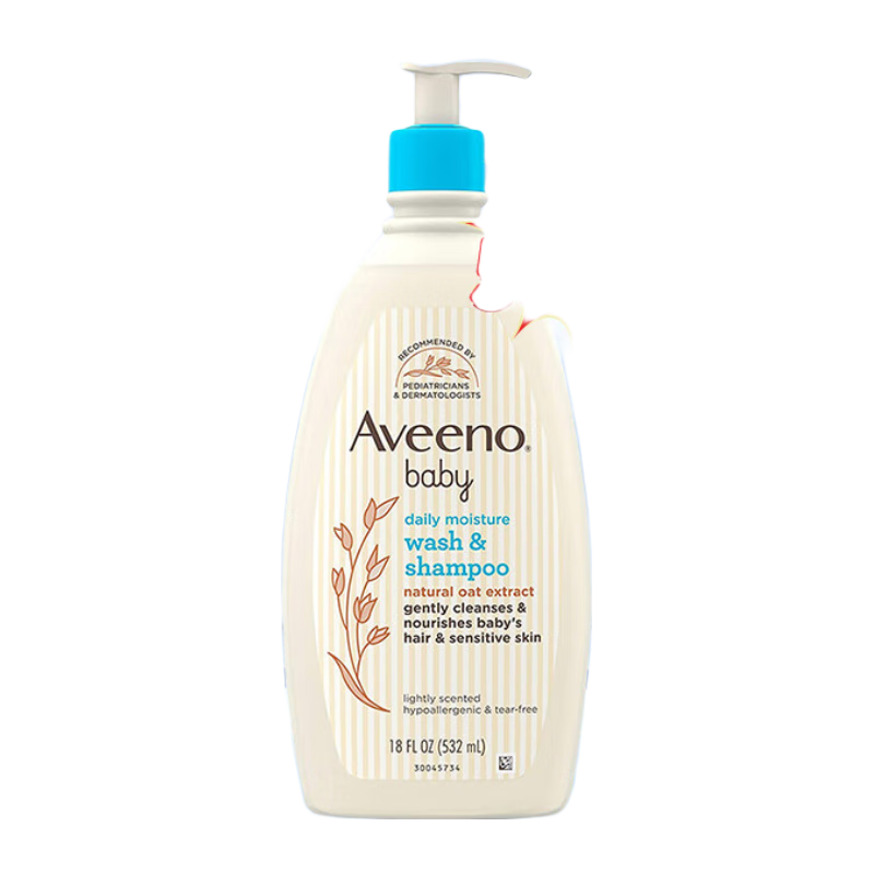 ���ڲ�������άŵ��Aveeno��������άŵӤ����Ȼ��������ϴ����ԡҺ����Ӥ�׶�����ʪ��� ϴ����ԡ����һ532ML