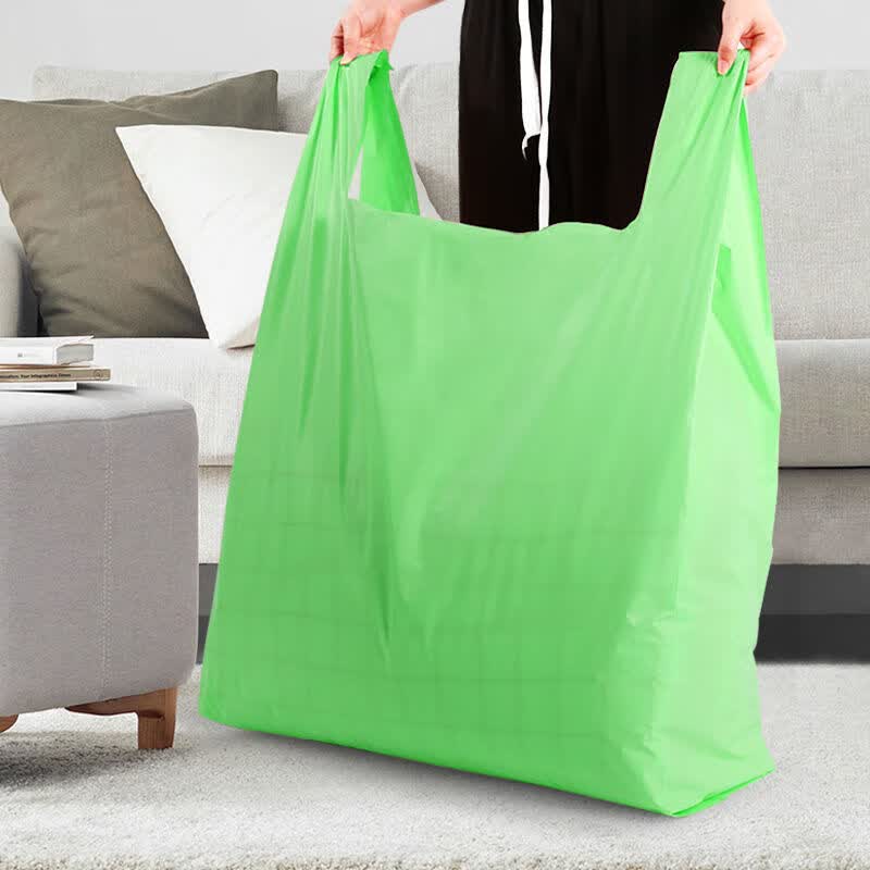 美克杰服装店打包袋背心袋加厚加大胶袋塑料袋子大码搬家衣服收纳袋