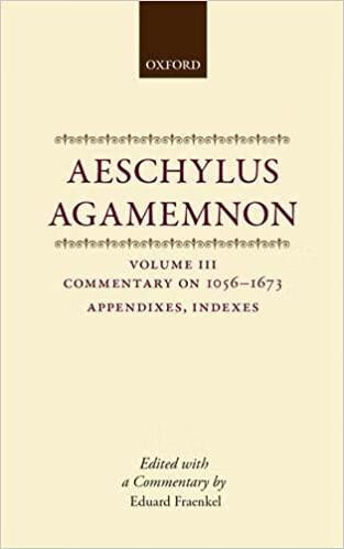 预订 aeschylus: agamemnon aeschylus: agamemnon: volume iii