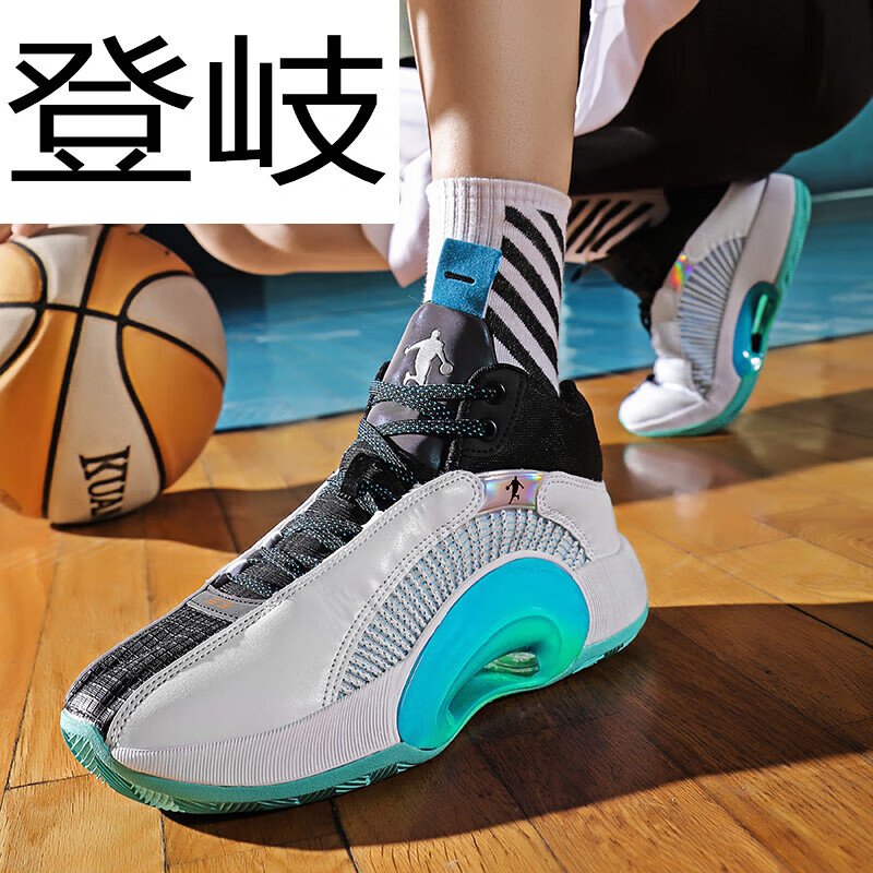 郭艾伦aj35篮球男鞋塔图姆兵马俑高帮实战耐磨詹姆斯球鞋 j35-郭艾伦