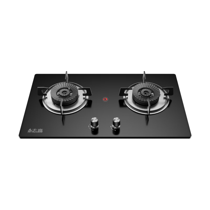 志高（CHIGO）燃气灶天然气液化气灶煤气灶家用猛火5.2kw双灶一级能效节能省气灶具台嵌两用厨房免开孔 国家补贴 【特价款】 钢化玻璃面板+五环猛火+聚能环 管道天然气丨5.2kW
