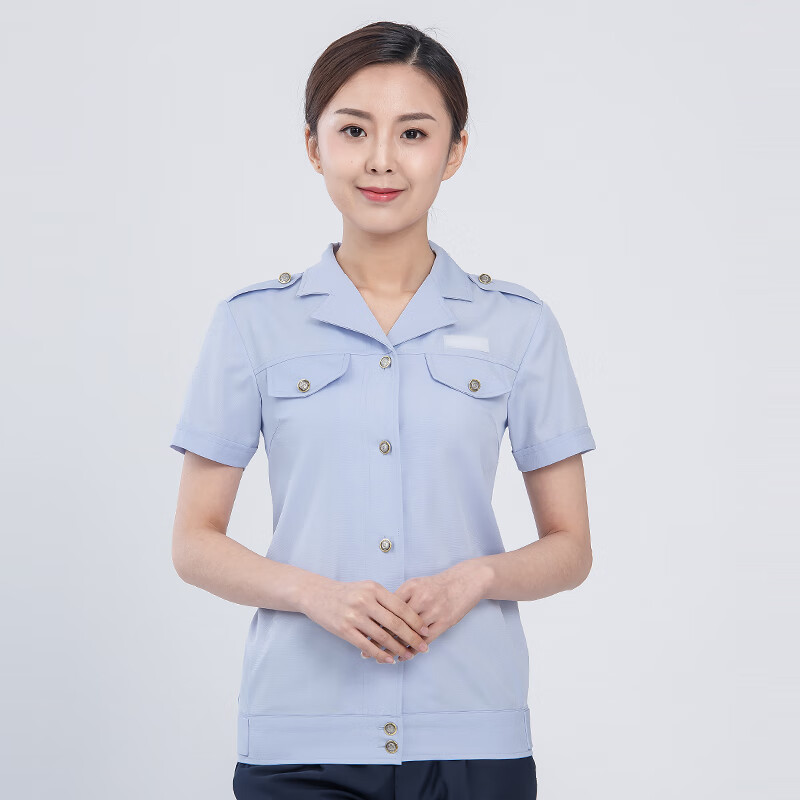 海赫迪夕图制服男女短袖半袖夏裤女裙半袖工作服夏装现货工装定制职业