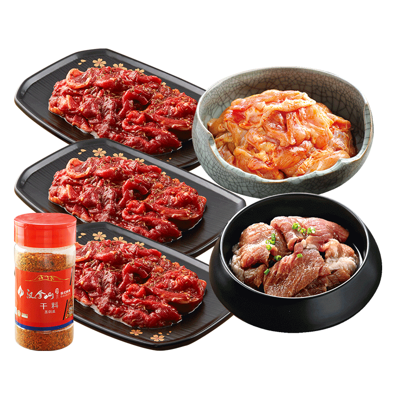 汉拿山品牛肉-价格走势、口感美妙，真材实料的黑金豪华烤肉组合