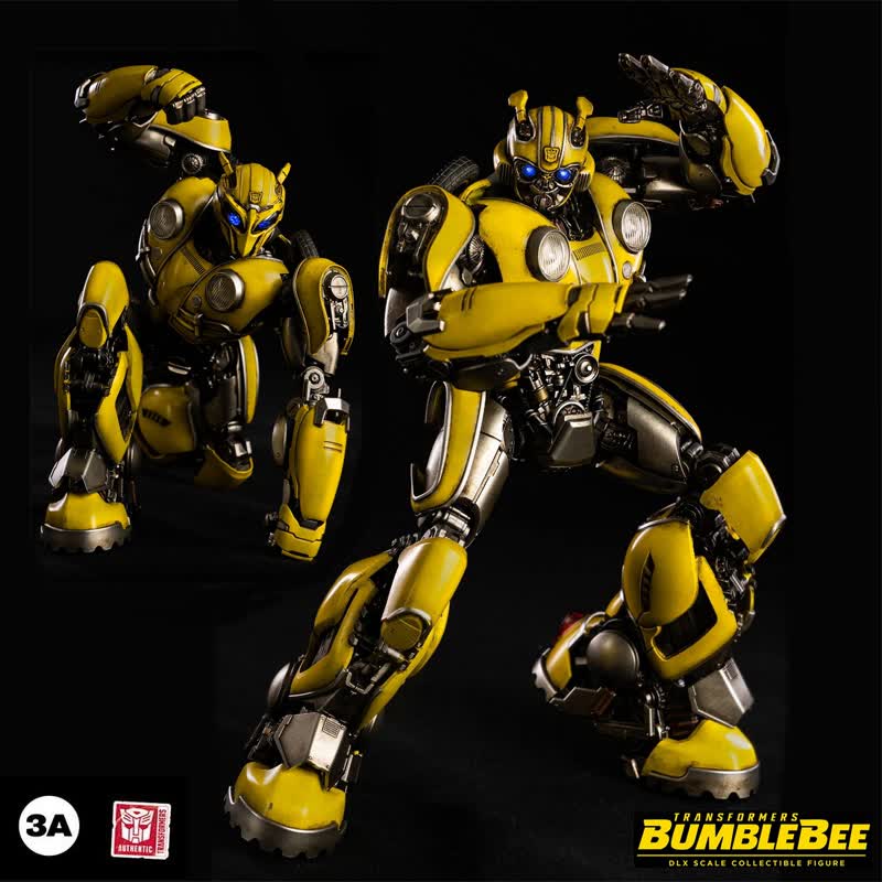 新款大黄蜂模型金属 threezero 3a大黄蜂甲壳虫 合金版threea机器人