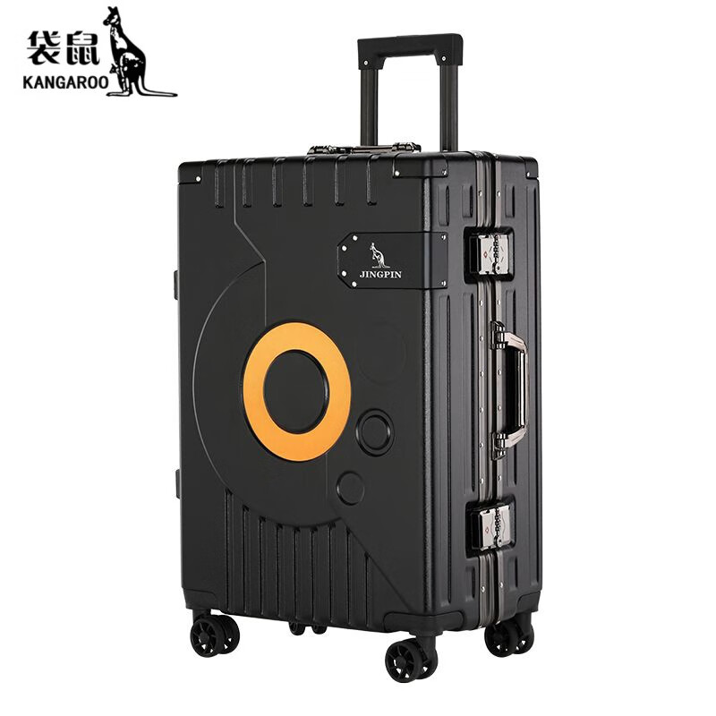 酷奇袋鼠 kq轻奢行李箱男拉杆箱学生初高中耐用大学生旅行箱登机河北