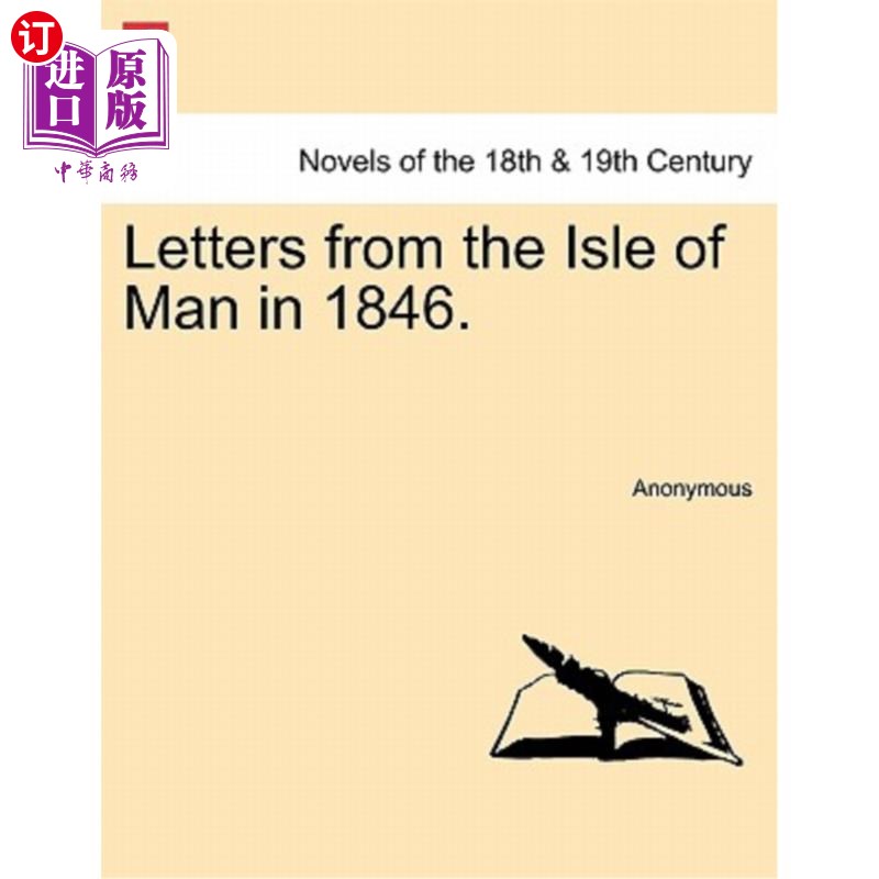 海外直订letters from the isle of man in 1846.