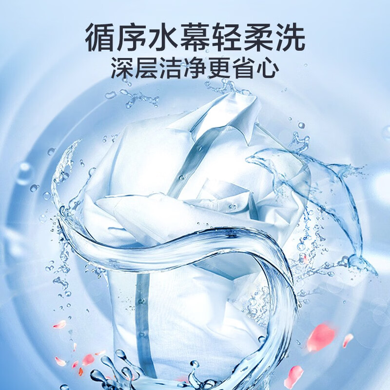 小天鹅（LittleSwan）洗衣机全自动波轮6.5公斤小型迷你 24小时智能预约脱水甩干快洗桶自洁水电双宽安全童锁 TB65V668E