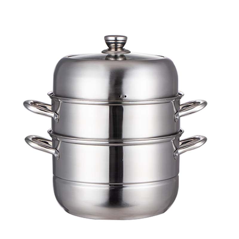 乐仕菲斯（RSFH）蒸锅 三层奥氏体不锈钢展乐30cm