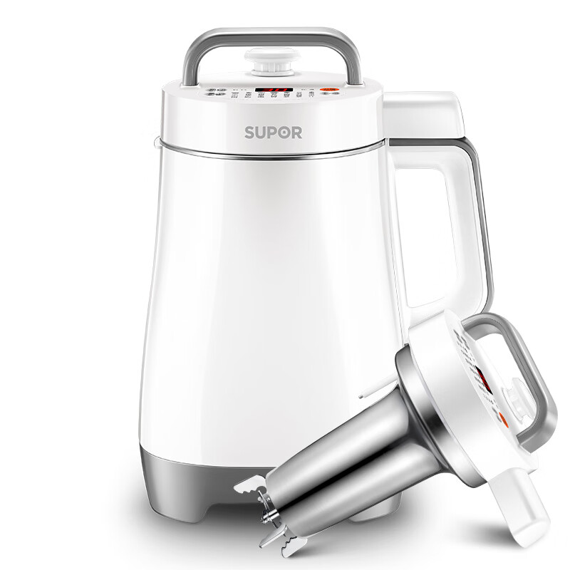 苏泊尔豆浆机家用自动小型多功能破壁免过滤免煮便携预约辅食机 食机