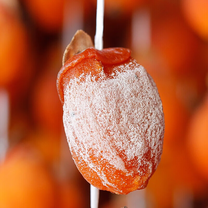 静益乐源农家吊柿饼 新鲜柿饼干 广西桂林柿饼 1000g独立包装