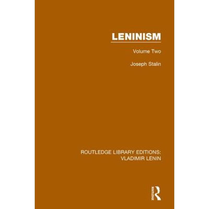 预订 leninism vol 2 (rle, vladimir lenin