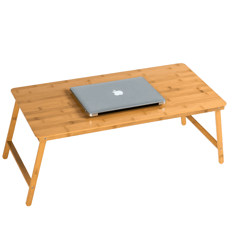 木马人可折叠电脑桌床上笔记本卧室桌学生宿舍懒人升降桌写字桌小桌子学习桌家用简约办公书桌飘窗桌 80cm宽(大号)
