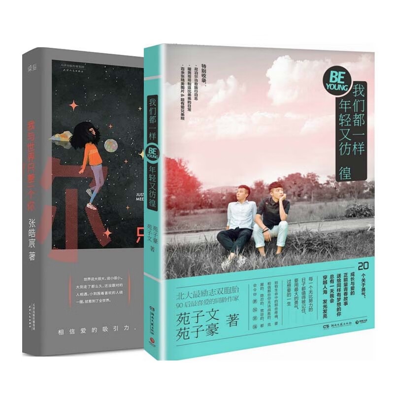 我与世界只差一个你+我们都一样年轻又彷徨（共2册）详情图