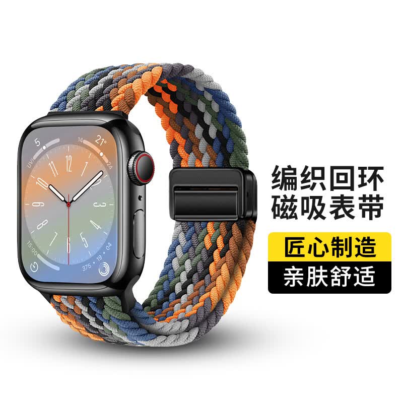 小皮匠适用苹果手表表带Apple iWatchS8/7/6/SE/ultra编织磁吸卡扣表带属于什么档次？