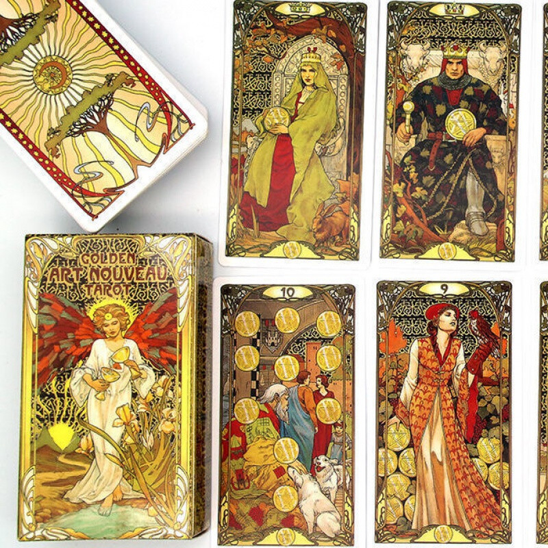 创京懿选韦特塔罗牌证版卡牌玩具桌游卡罗牌初学者百年维特78张游戏