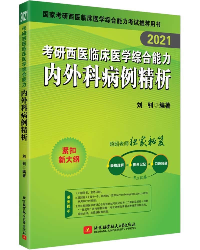 昭昭医考 2021考研西医临床医学综合能力内外科病例精析详情图