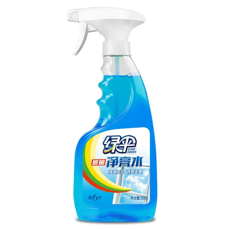 绿伞玻璃清洁剂500g*2瓶浴室玻璃清洗剂产品对下水管有腐蚀么？