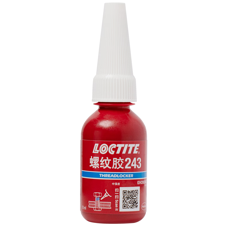 ��̩/loctite 243 ��˿���������̽����е�ǿ��ͨ�����ܷⵥ���������ˮ��ɫ 10ml 1֧ 36.04Ԫ��2��(��18.02Ԫ/��)