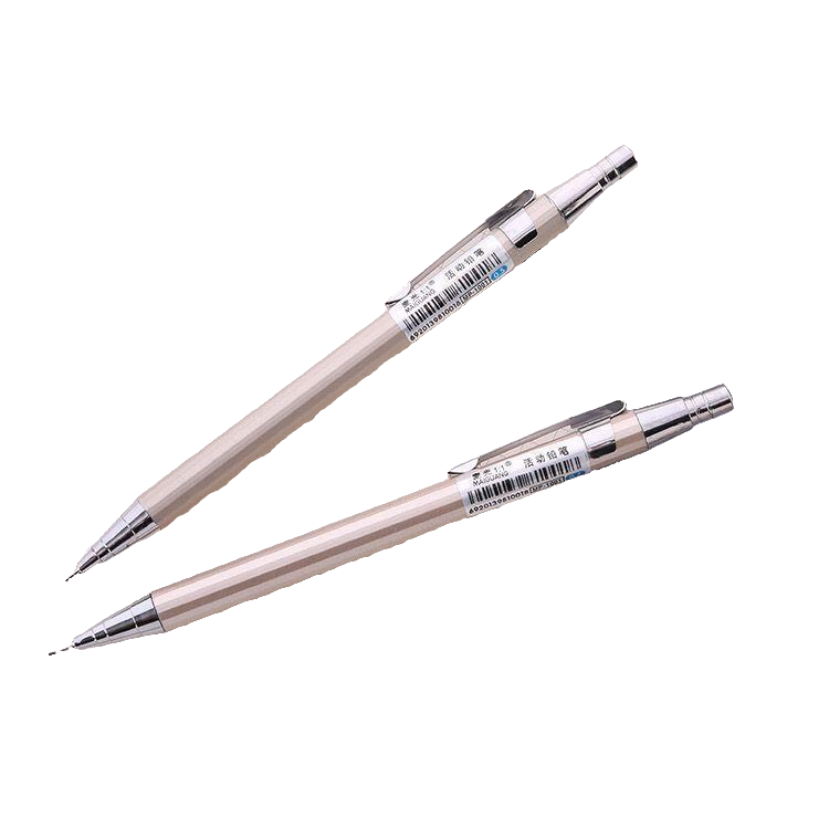 全自动金属铅笔金属杆不断芯低重心手绘书写自动铅笔 自动铅笔-0.5mm-