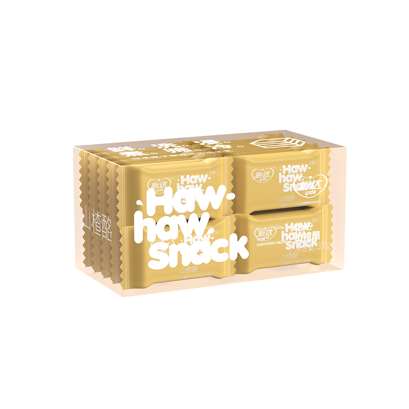 怡达山楂酪200g盒装夹心山楂块，更高性价比，口感酸甜、营养丰富