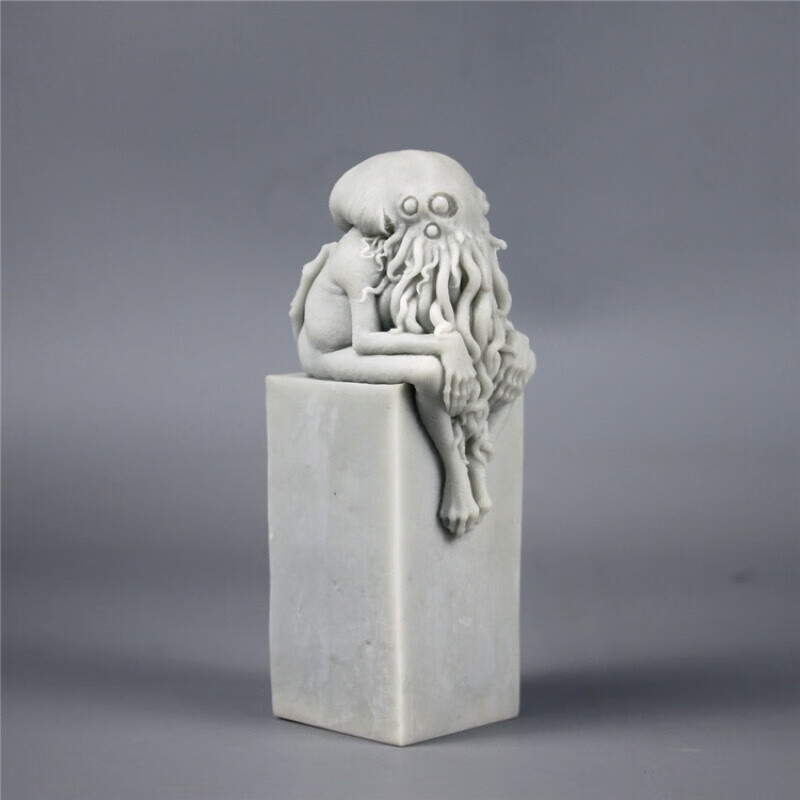 艾风格克苏鲁幼年神话 沉思者 旧日支配者 树脂雕像 赤尾慎会场限定 5