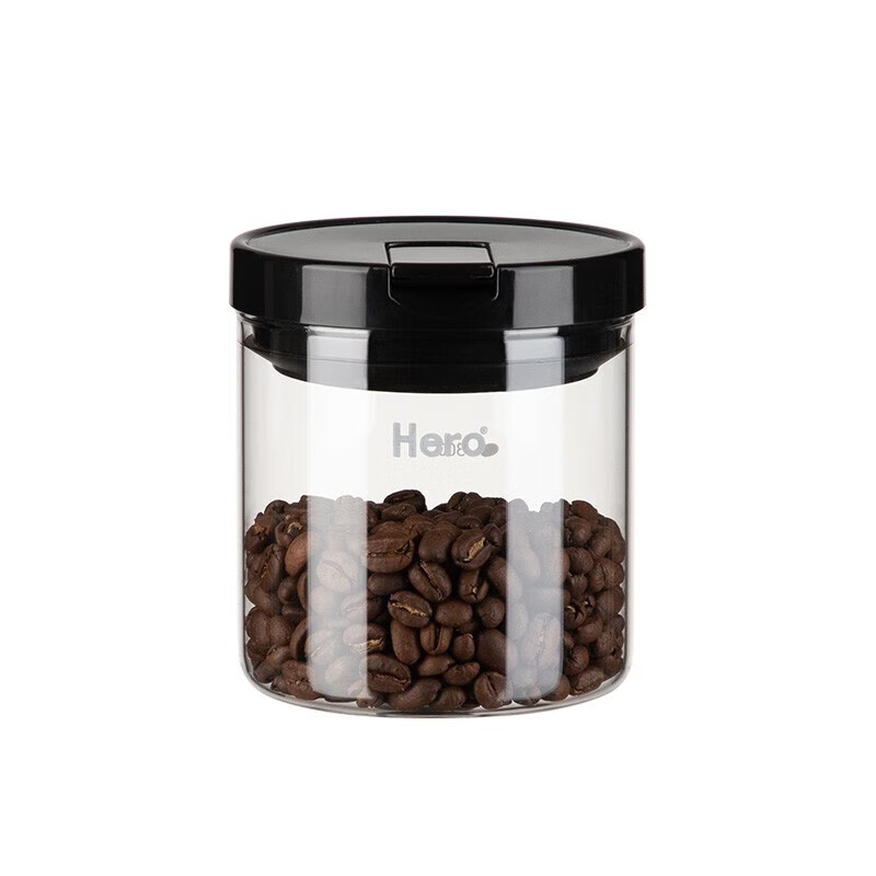 Hero 玻璃密封罐透明玻璃瓶子储物罐收纳罐保鲜罐茶叶罐 便携装500ml使用感如何?