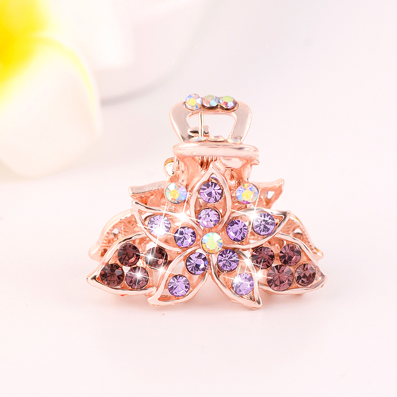 京营小号刘海夹发卡抓夹头发小夹子头饰水钻发夹女发抓边顶夹韩国 x5