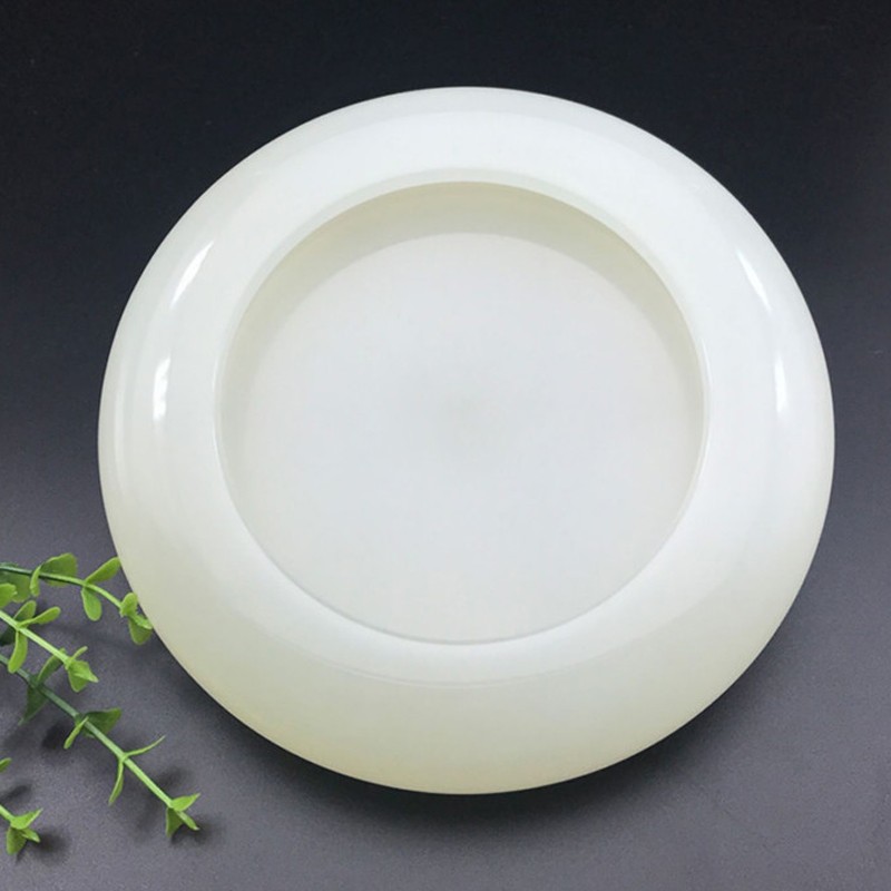 艺沁轩玉石烟灰缸阿富汗玉简约时尚高档礼品办公室家用客厅装饰送朋友