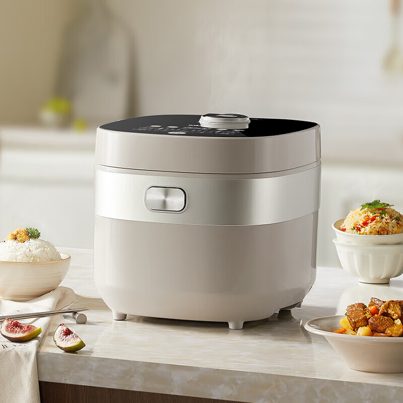 电饭煲 家用4l大容量微压快煮电饭锅 家用多功能智能快煮杂粮饭煲柴火