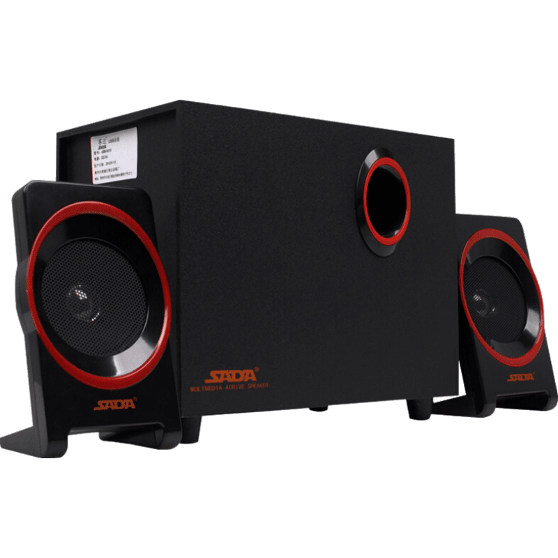 赛达(sada) 多媒体小音箱低音炮低音沉高音脆支持多种数码设备笔记本