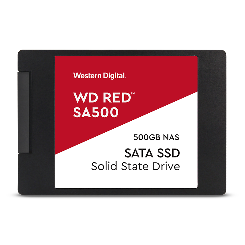 Western Digital 西部数据 Red SA500 SATA 固态硬盘 500GB (SATA3.0)