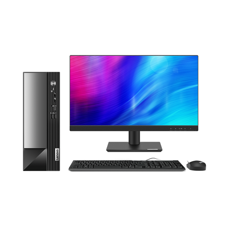 联想(Lenovo)扬天M4000q 商用台式机电脑整机(酷睿i5-12400 16G 1T+256G Type-C Win11)21.45英寸100033108634