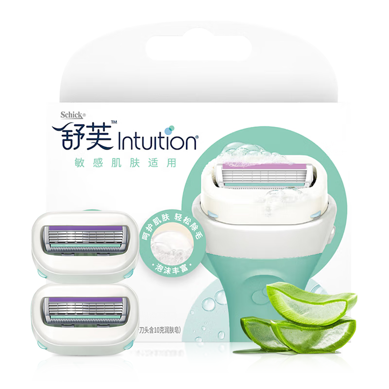 ���ʣ�Schick����ܽŮʿ����ͷ���м����� ��ë���滻��ͷ��2��װ����������