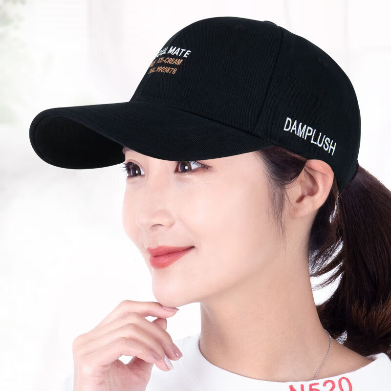 回梦生花中老年帽子女棒球帽女夏鸭舌帽嘻哈韩版帽子女潮休闲时尚户外